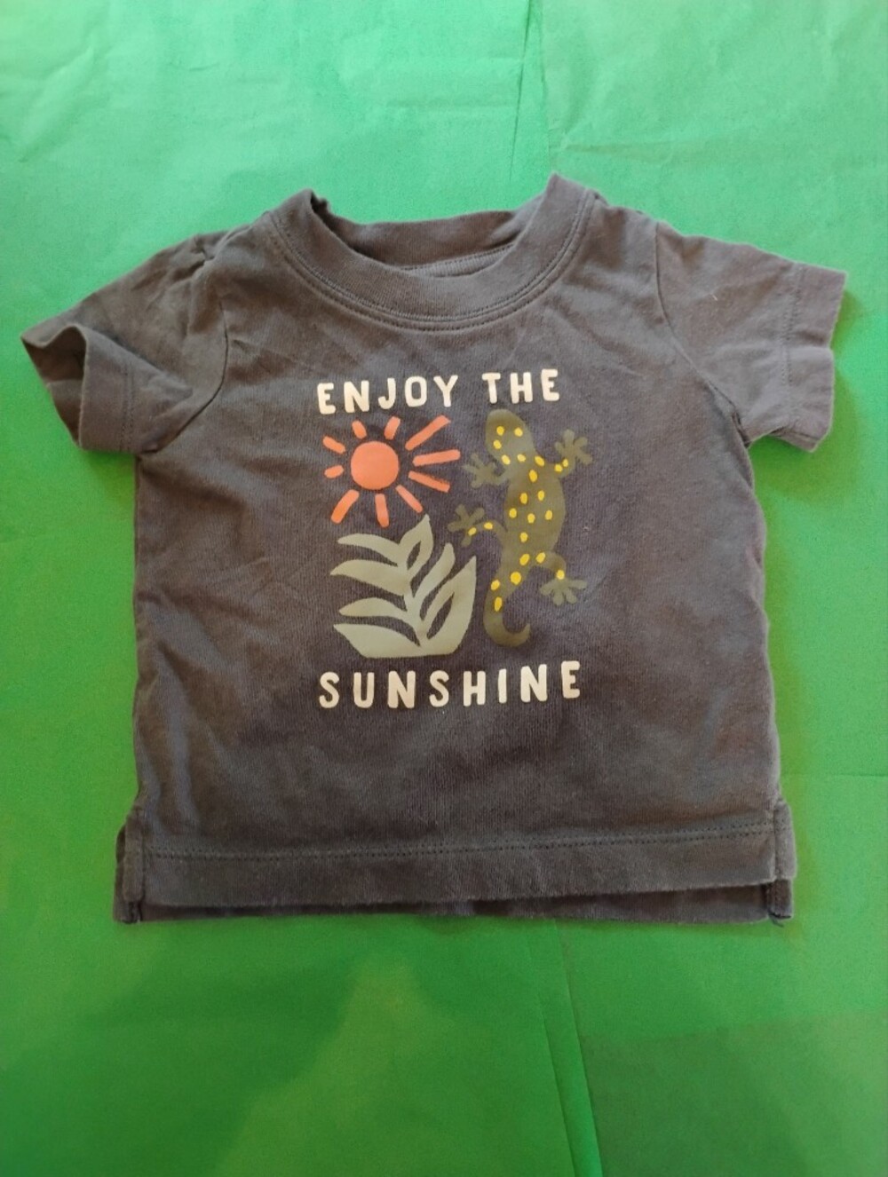 Baby Gray 'Enjoy the Sunshine' Graphic Tee